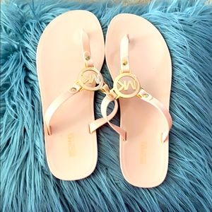 Sweet Michael Kors blush sandal.
